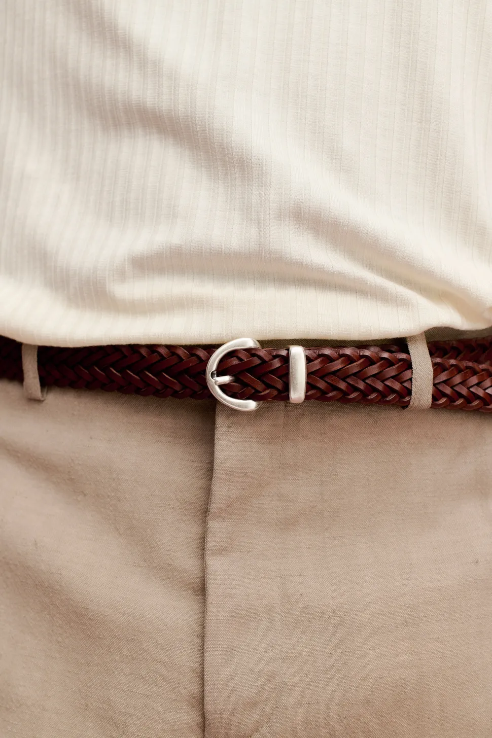 BRAIDED CLINT BELT