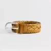 BRAIDED LEATHER BELT