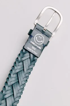 BRAIDED LEATHER BELT