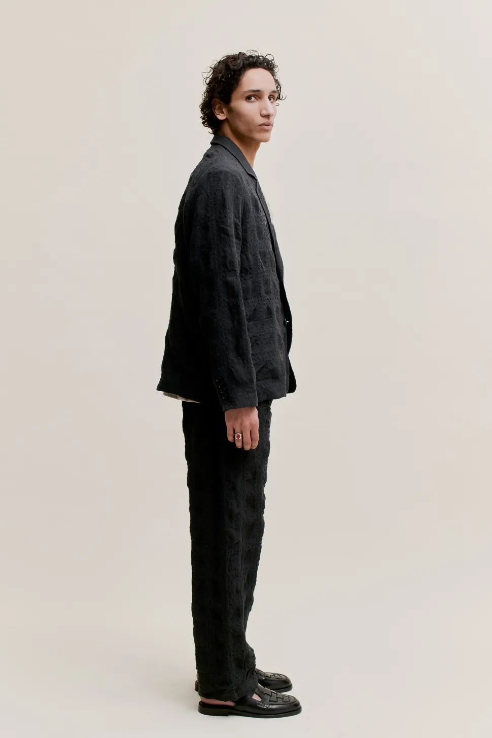 DECONSTRUCTED PEAK BLAZER