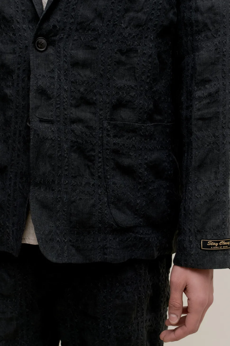 DECONSTRUCTED PEAK BLAZER