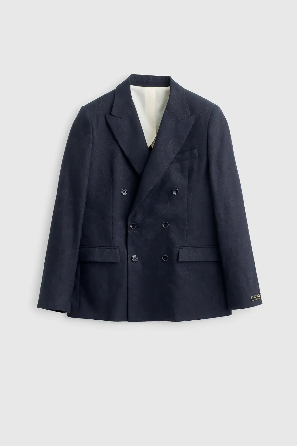 DOUBLE BREASTED PEAK BLAZER