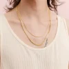 DOUBLE LAYERED NECKLACE