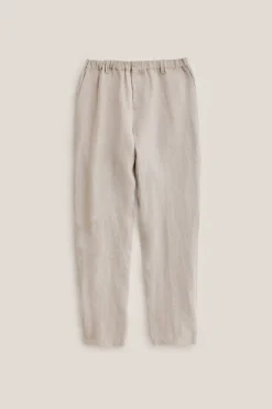 ELASTICATED WIDE TROUSERS