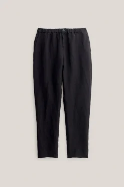 ELASTICATED WIDE TROUSERS