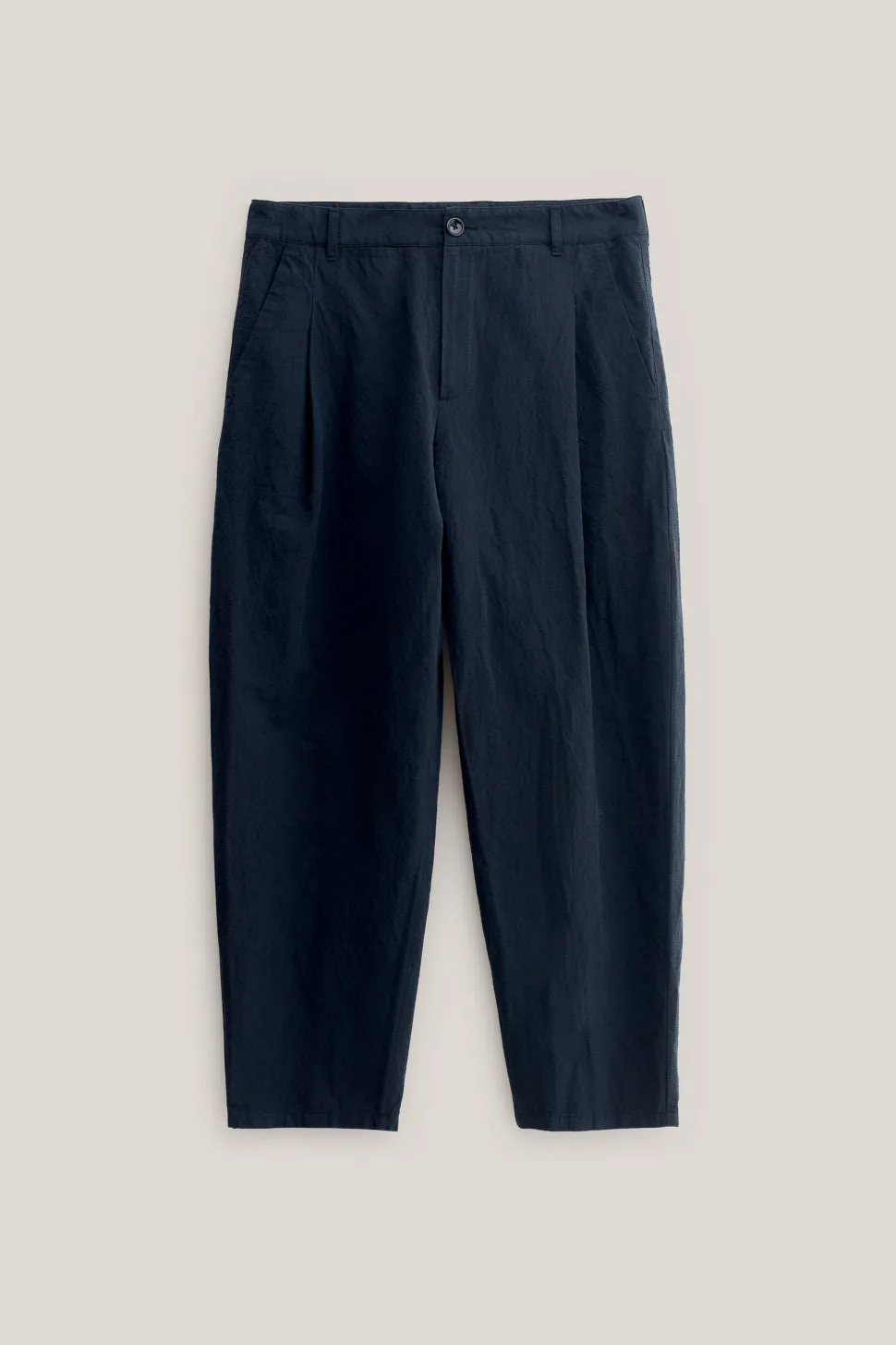 FOLDED WIDE TROUSERS