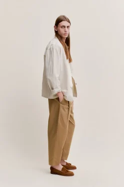 FOLDED WIDE TROUSERS