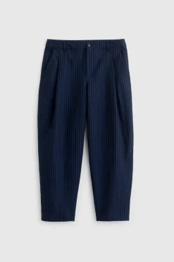 FOLDED WIDE TROUSERS