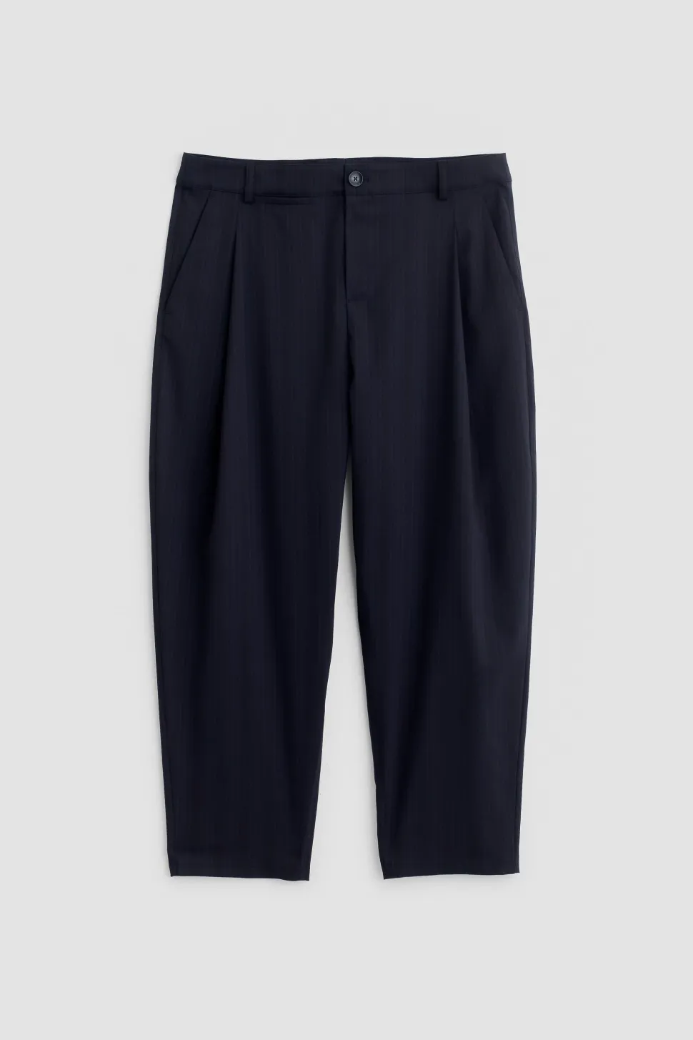 FOLDED WIDE TROUSERS