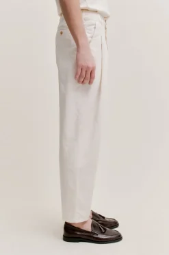FOLDED WIDE TROUSERS