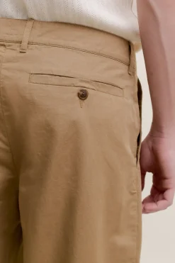 FOLDED WIDE TROUSERS