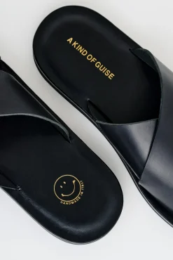 LEATHER SLIPPER