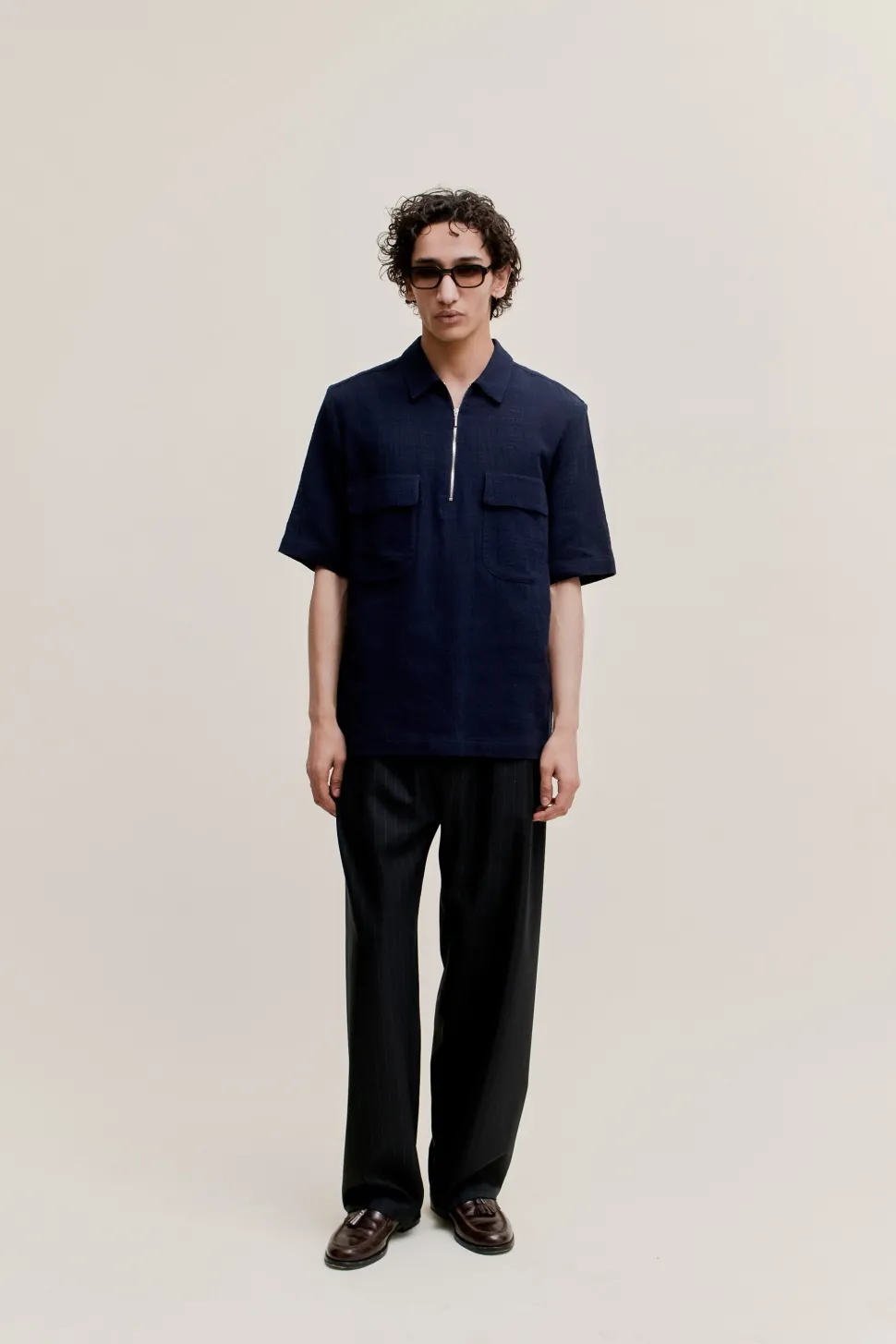 NAVIN ZIP SHIRT
