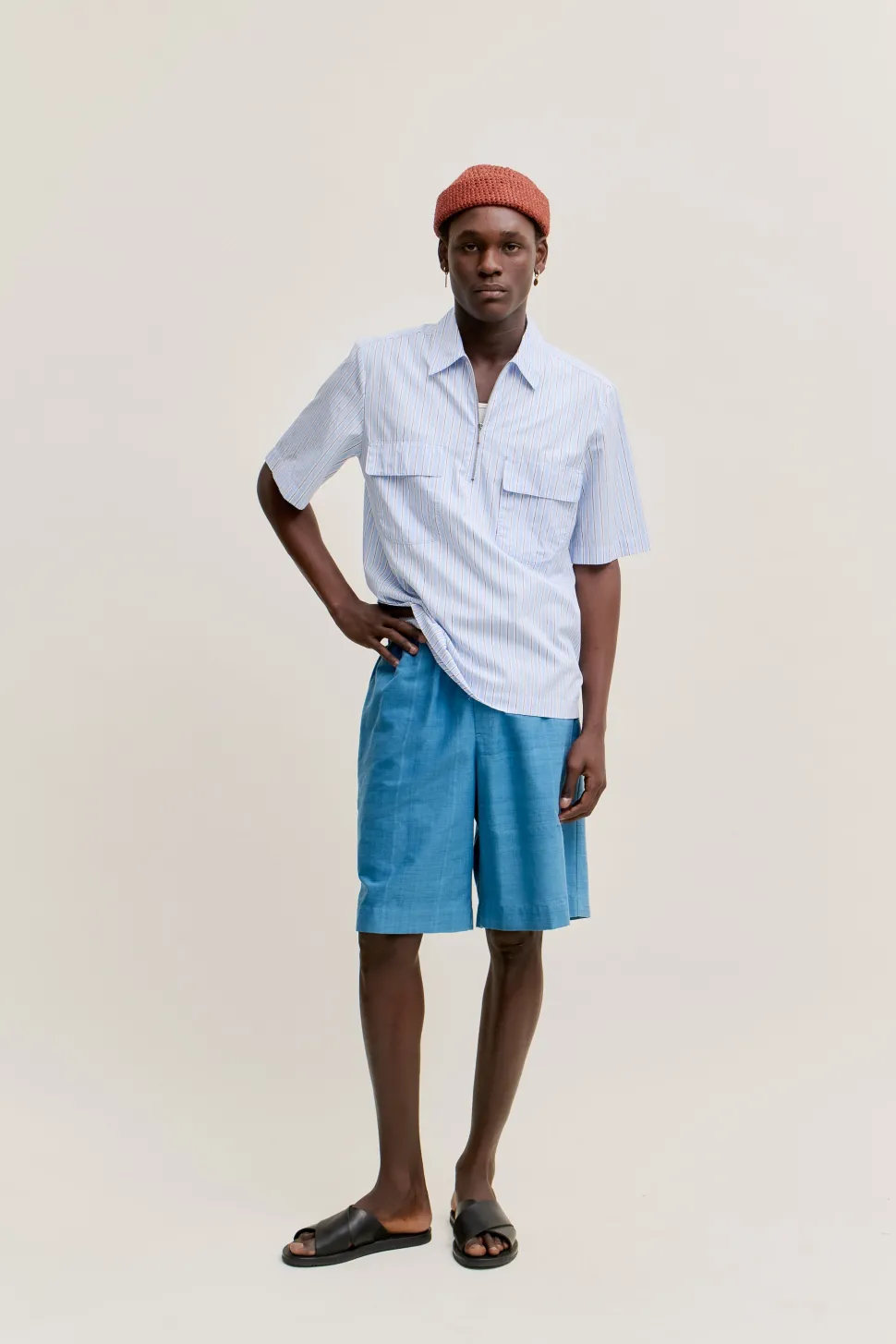 NAVIN ZIP SHIRT