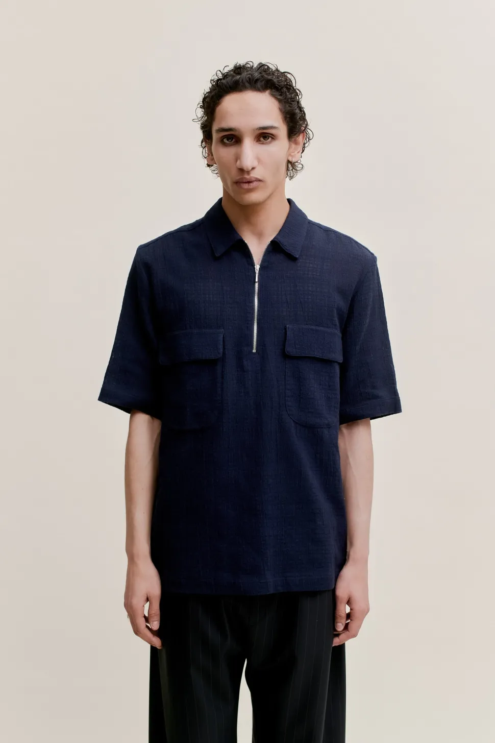 NAVIN ZIP SHIRT