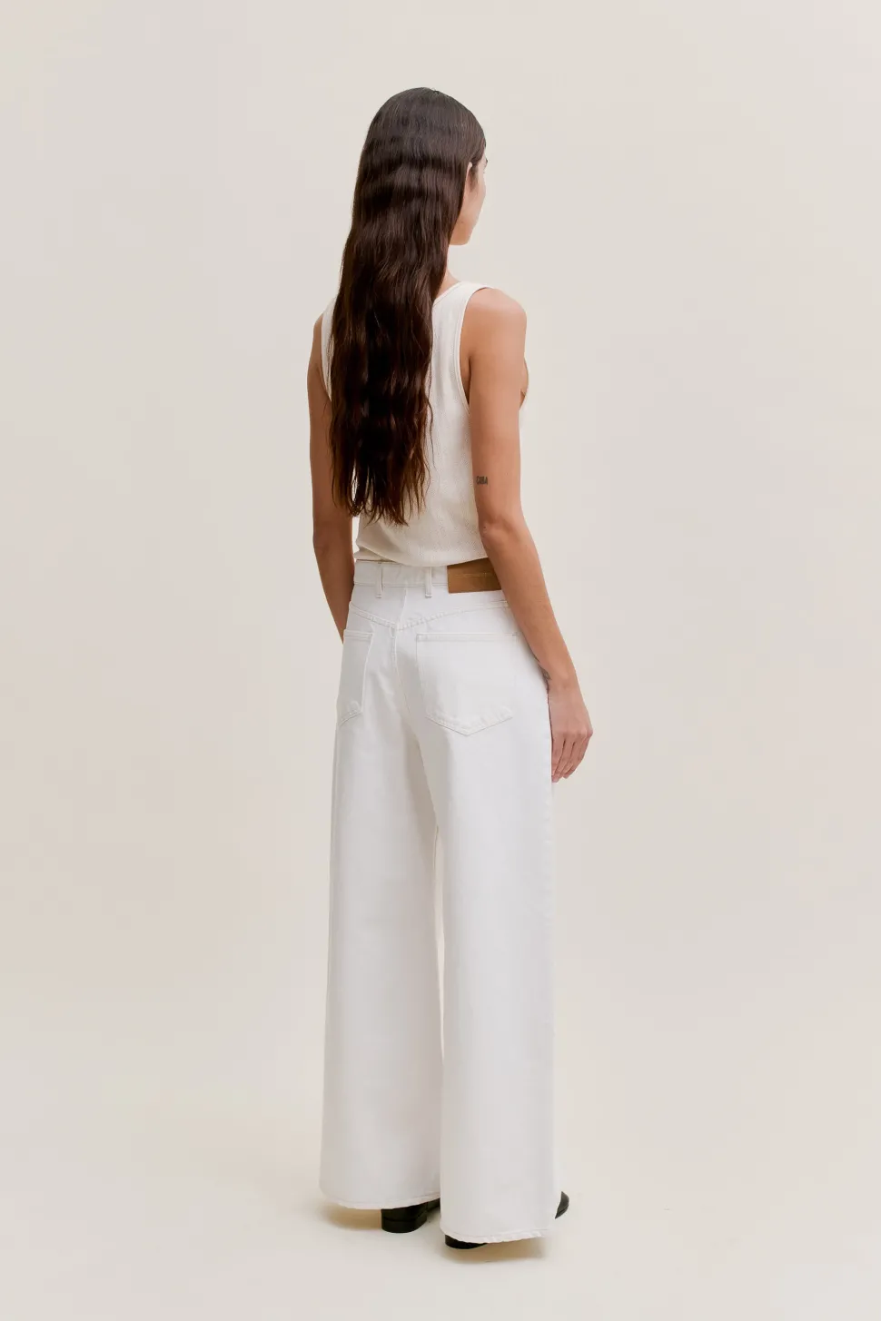 PADMA PLEATED DENIM