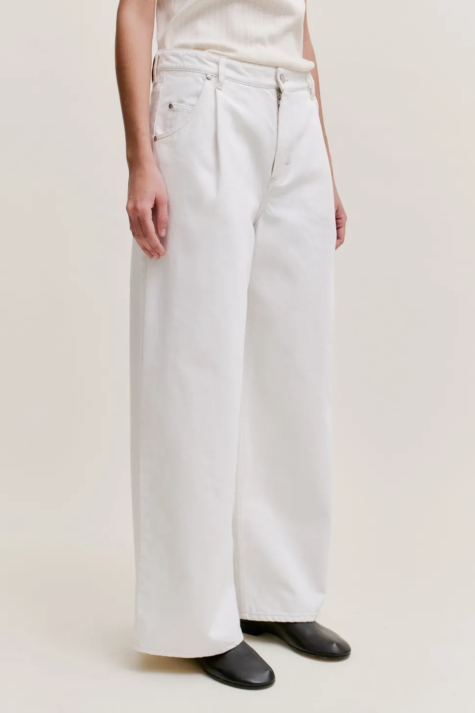 PADMA PLEATED DENIM
