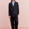RELAXED DOUBLE BUTTONED BLAZER