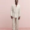 RELAXED DOUBLE BUTTONED BLAZER