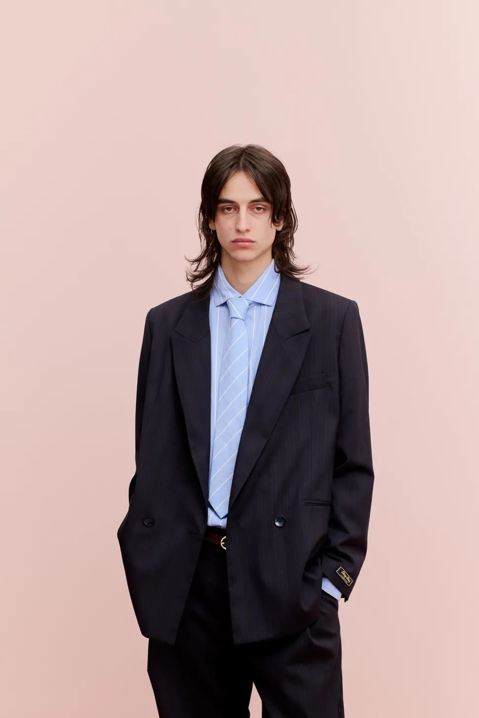RELAXED DOUBLE BUTTONED BLAZER
