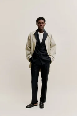 RELAXED TAILORED TROUSERS