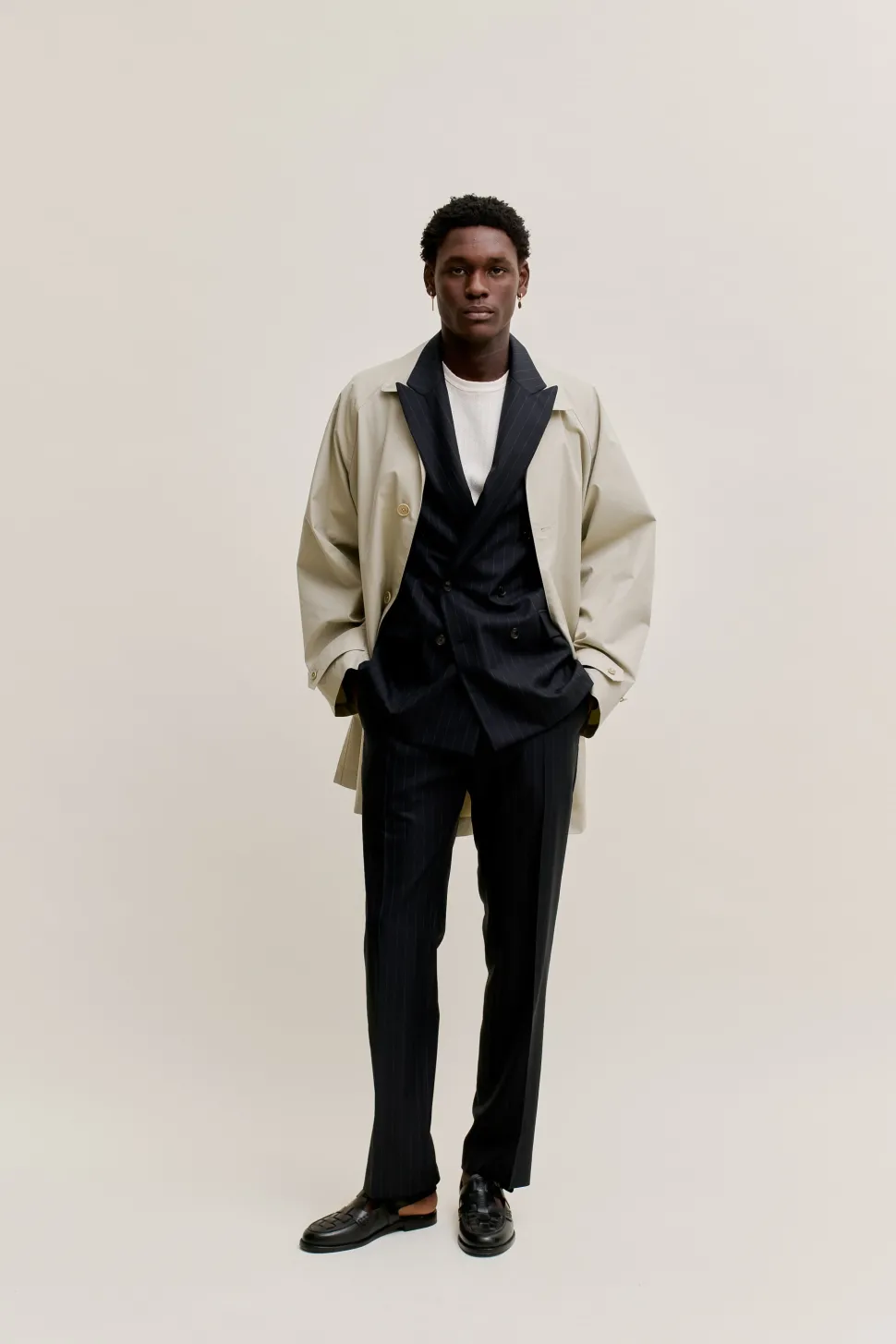 RELAXED TAILORED TROUSERS