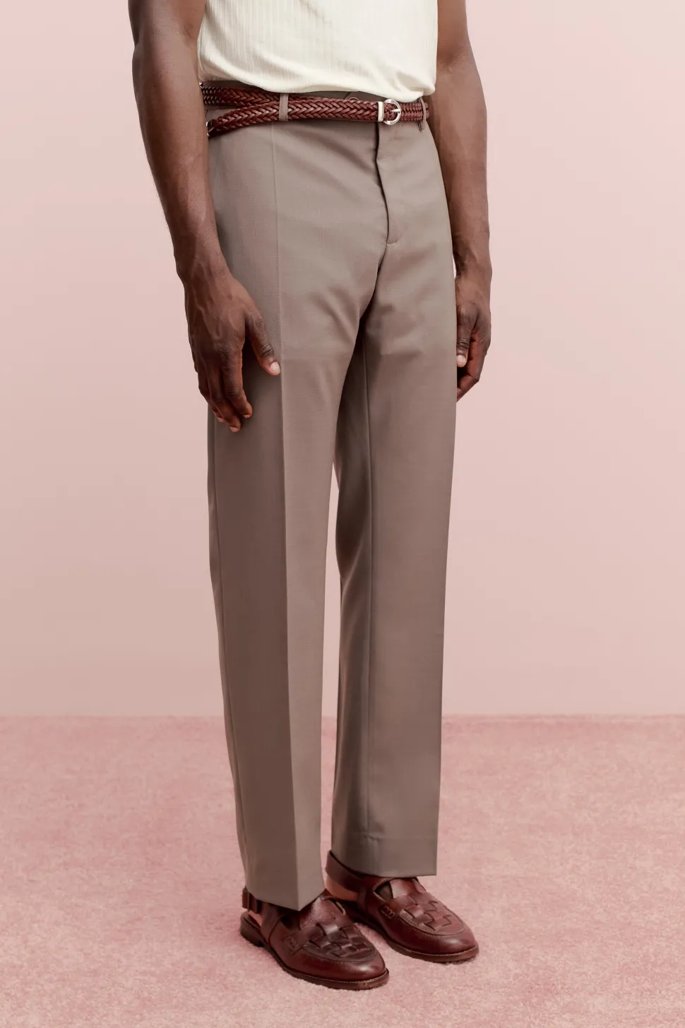 RELAXED TAILORED TROUSERS