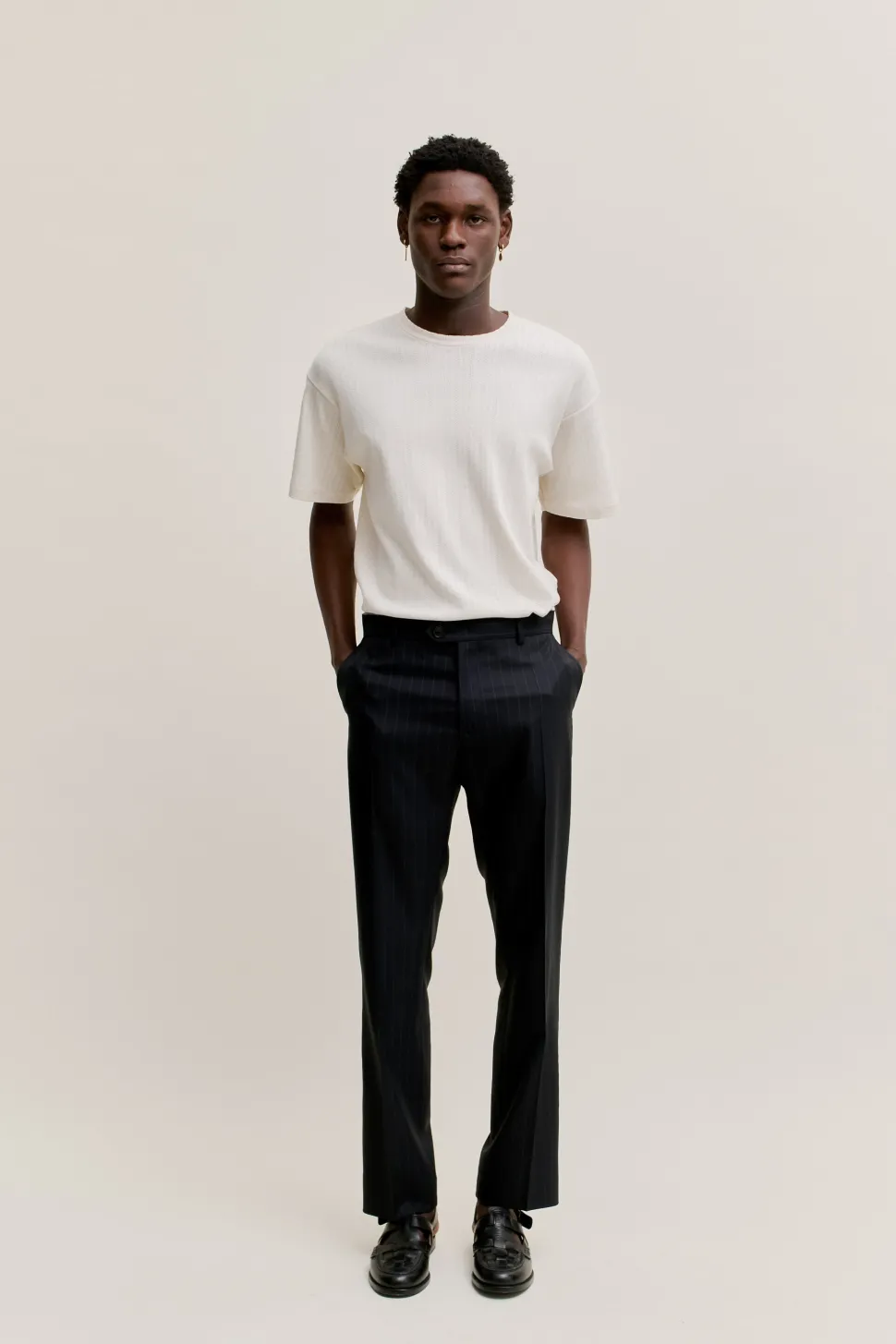 RELAXED TAILORED TROUSERS