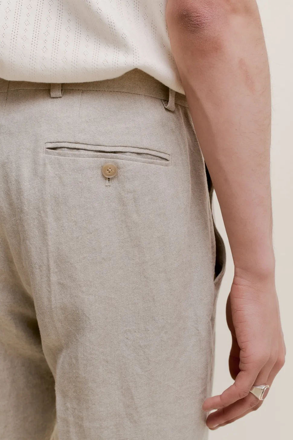 RELAXED TAILORED TROUSERS