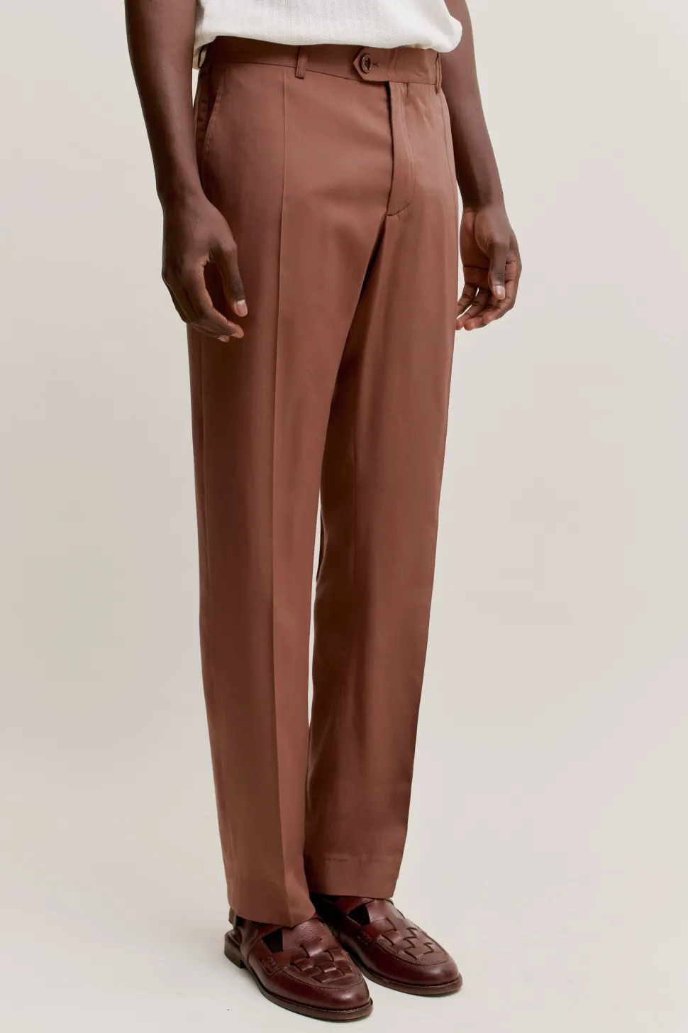 RELAXED TAILORED TROUSERS