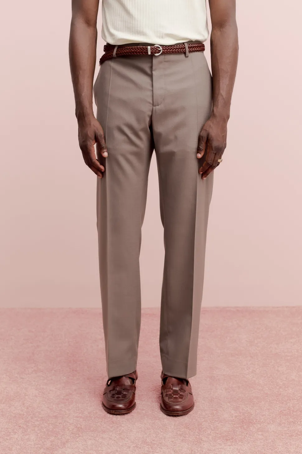 RELAXED TAILORED TROUSERS