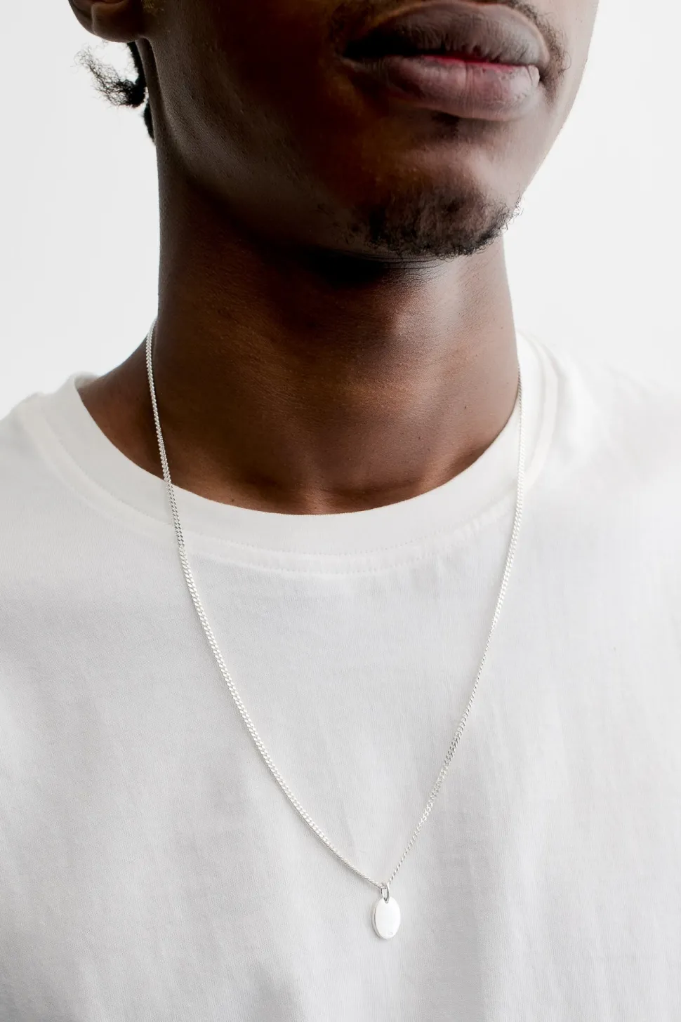 SIGNET NECKLACE SILVER