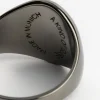 SIGNET RING BLACK