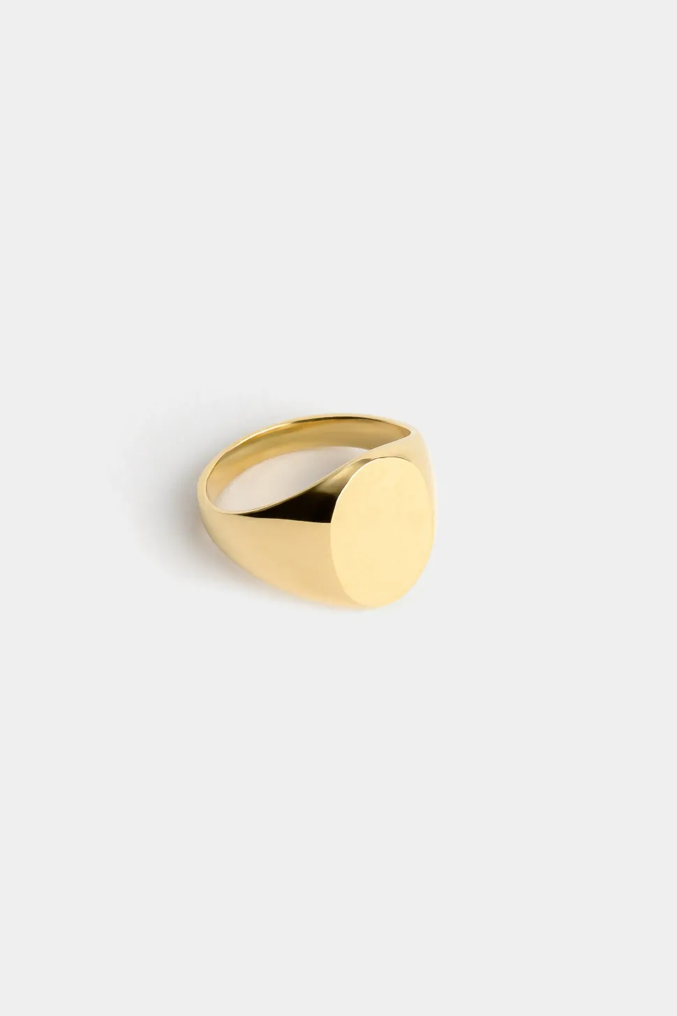 SIGNET RING SOLID GOLD