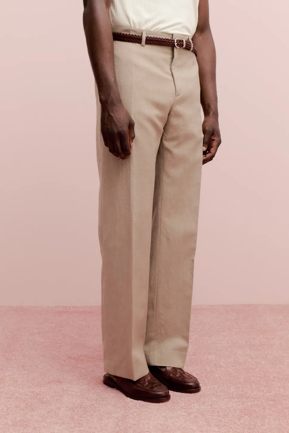 TAILORED WIDE TROUSERS