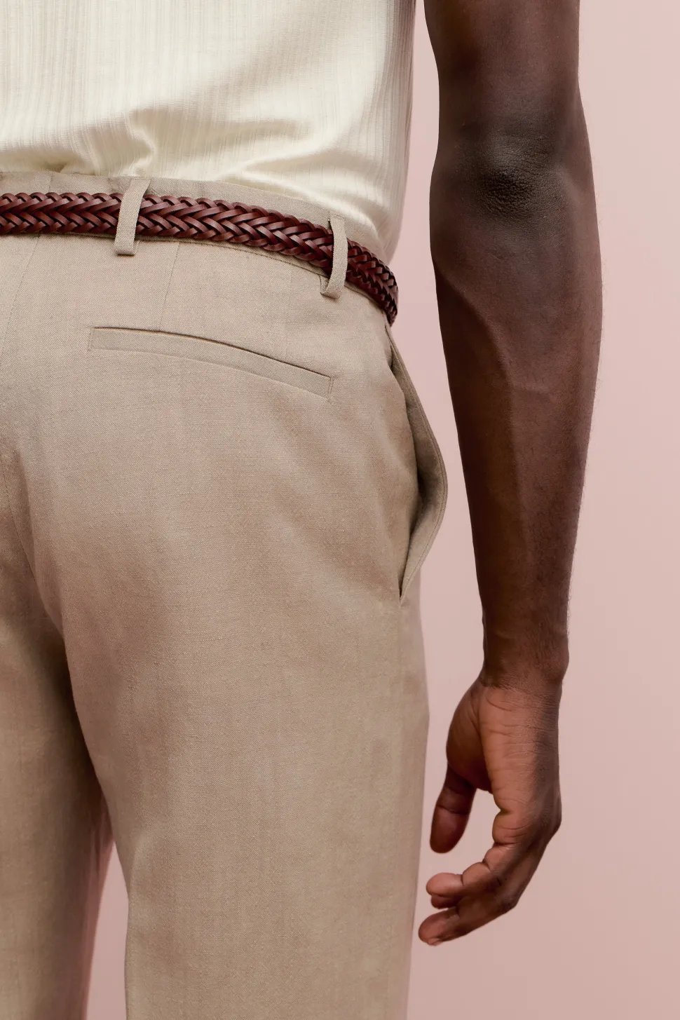 TAILORED WIDE TROUSERS