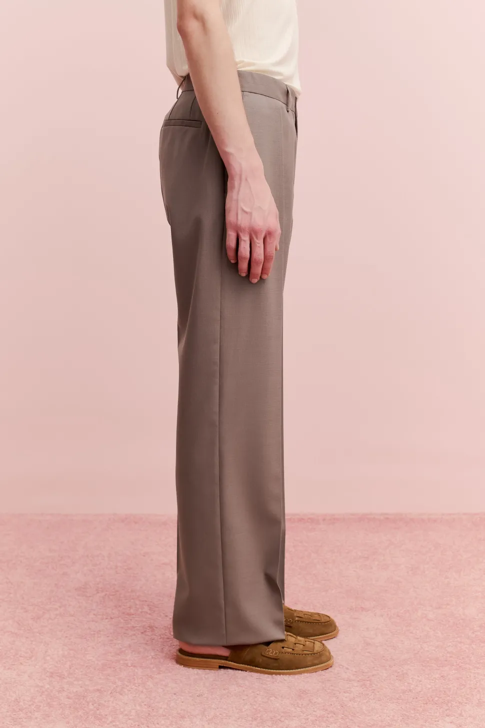 TAILORED WIDE TROUSERS