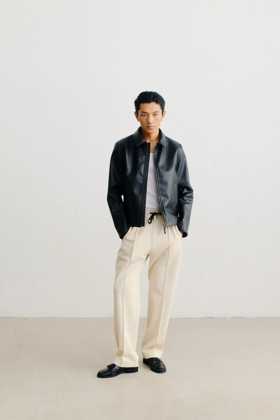 VALON VEGAN LEATHER JACKET