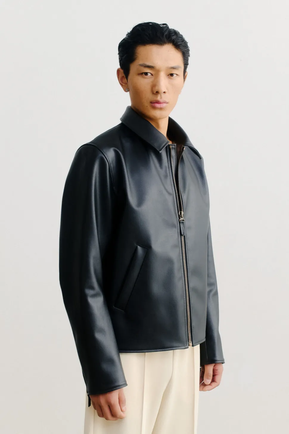 VALON VEGAN LEATHER JACKET