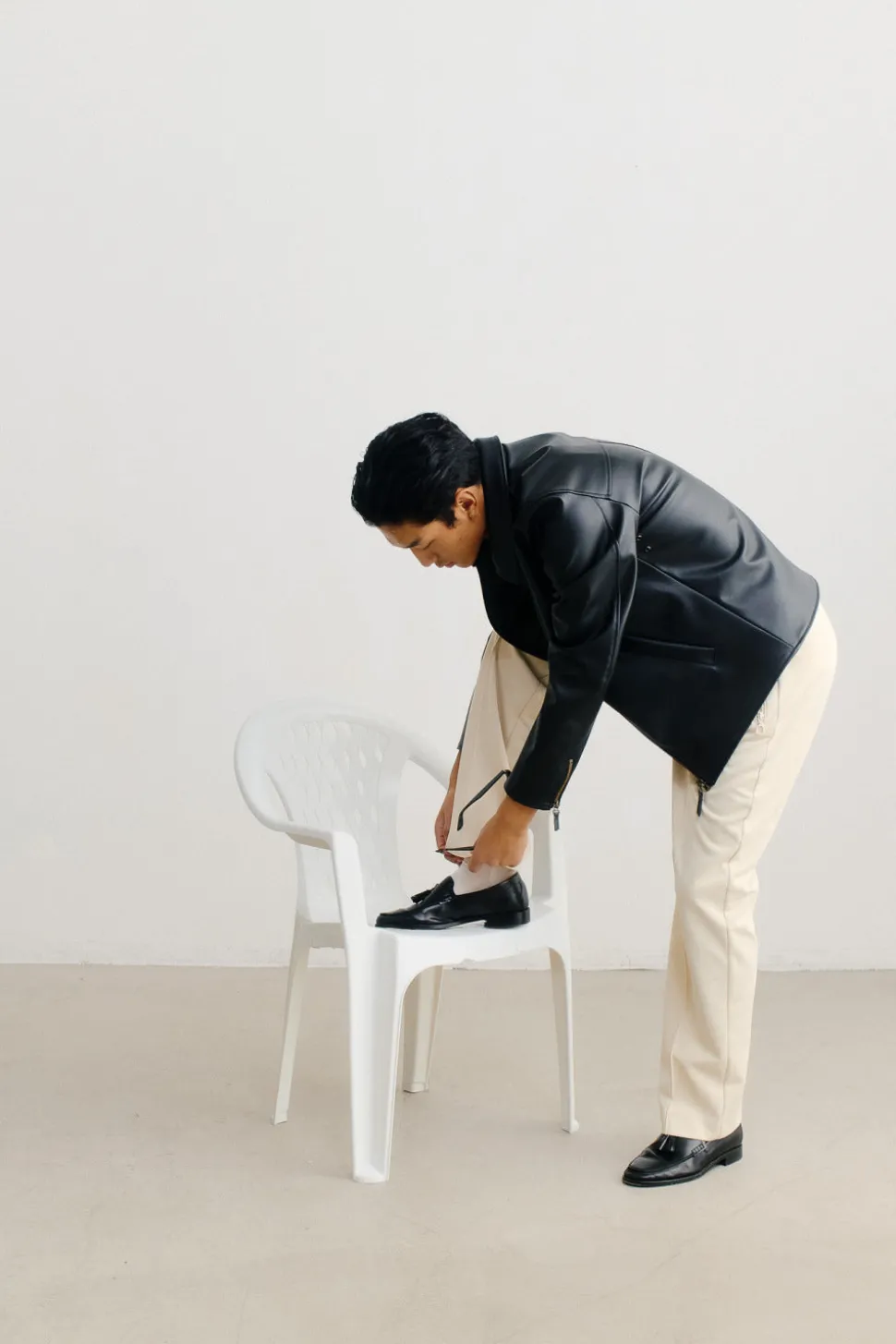 VALON VEGAN LEATHER JACKET