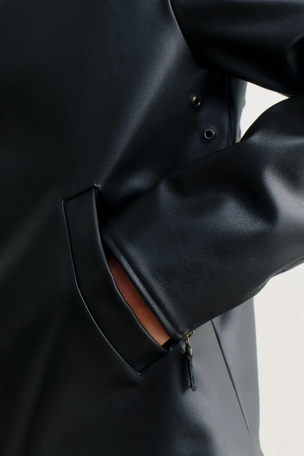 VALON VEGAN LEATHER JACKET