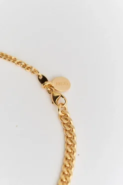 YIN YANG NECKLACE WITH STONE