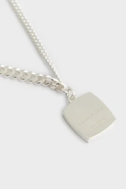 YIN YANG NECKLACE WITH STONE